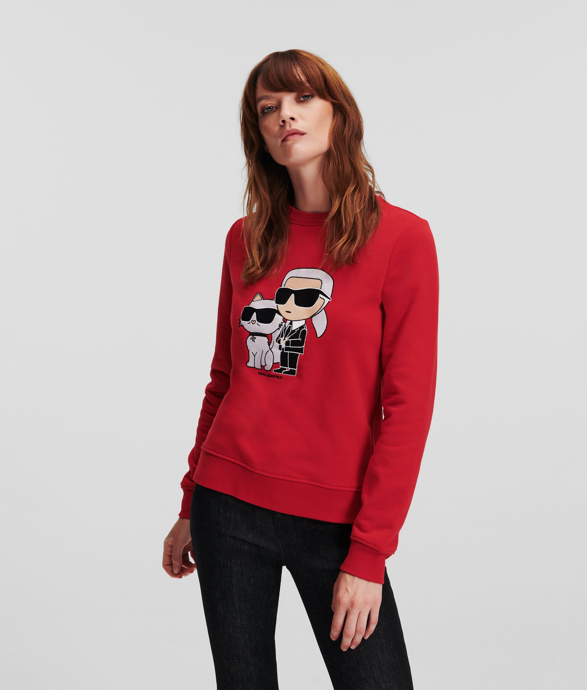 (image for) Perfect KARL IKONIK KARL & CHOUPETTE SWEATSHIRT